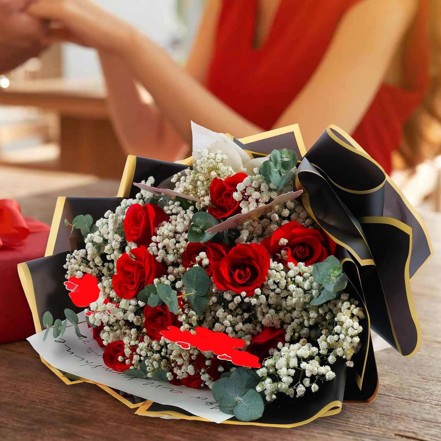 20 Folhas de Papel de Embrulho - Florist Supply Paper avaliação e preço