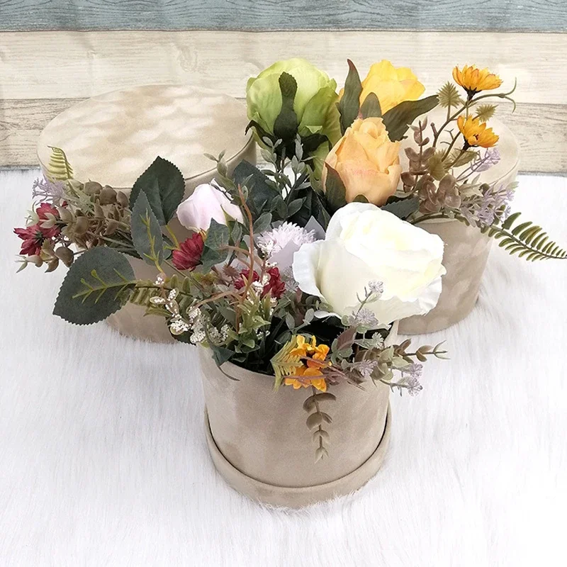Conjunto de 3 Caixas de Presen - Florist Supply Buckets avaliação e preço