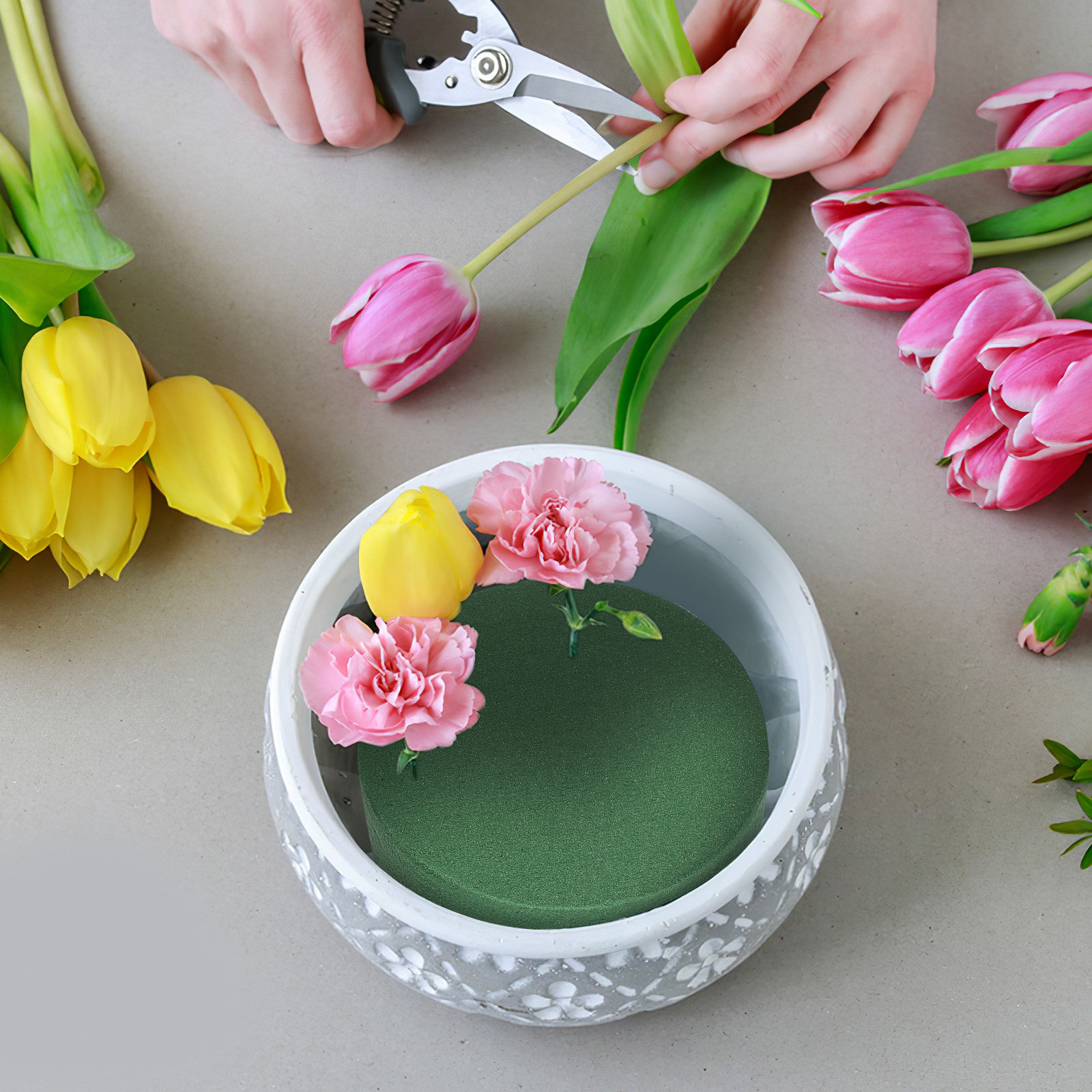 4 Peças de Espuma Floral Absor - Anda Florist Supply avaliação e preço