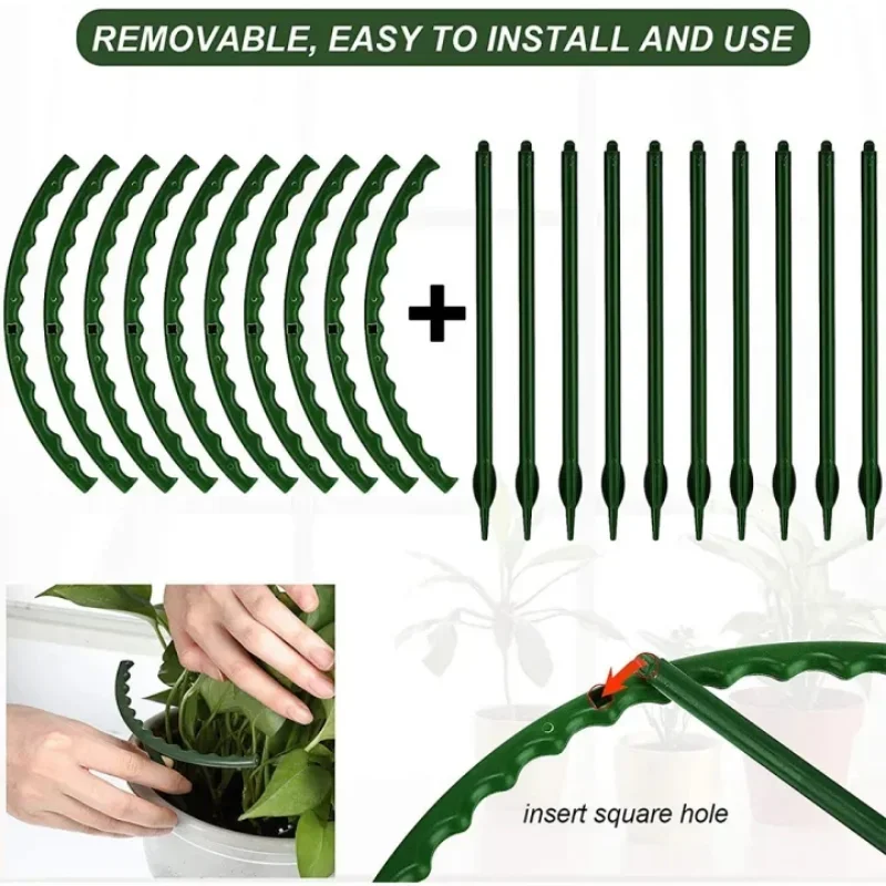 Suporte de plástico para plant - Florist Supp avaliação e preço