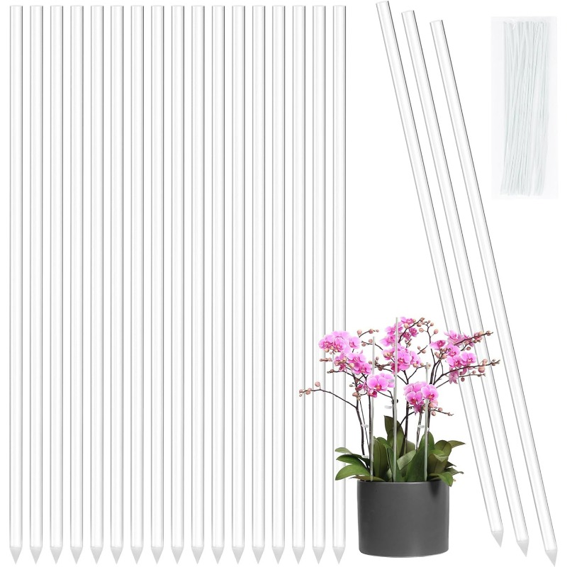 Estaca de Suporte Transparente - Florist Supp avaliação e preço