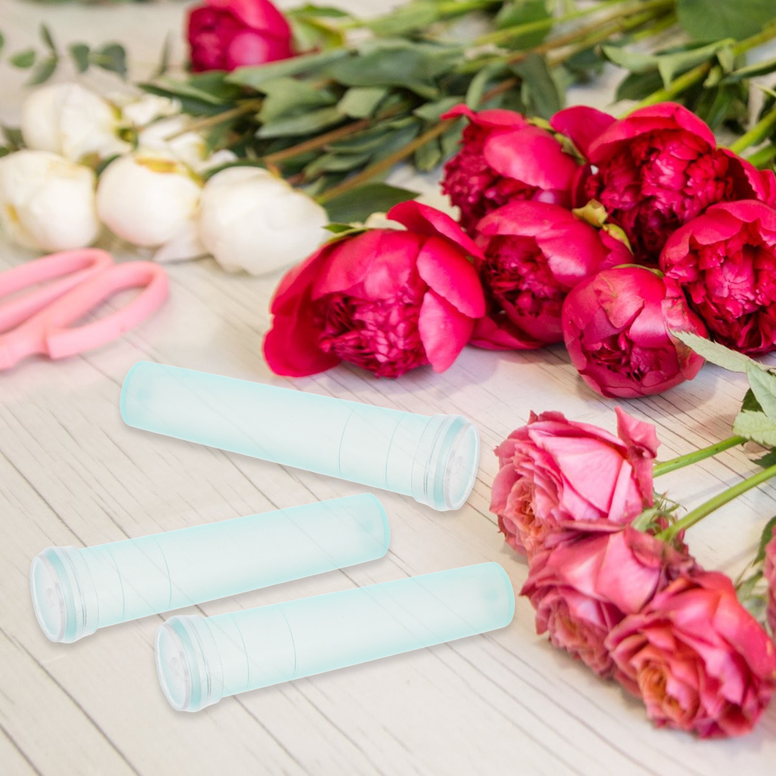 100 Peças Tubo de Preservação  - Anda Florist Supply avaliação e preço