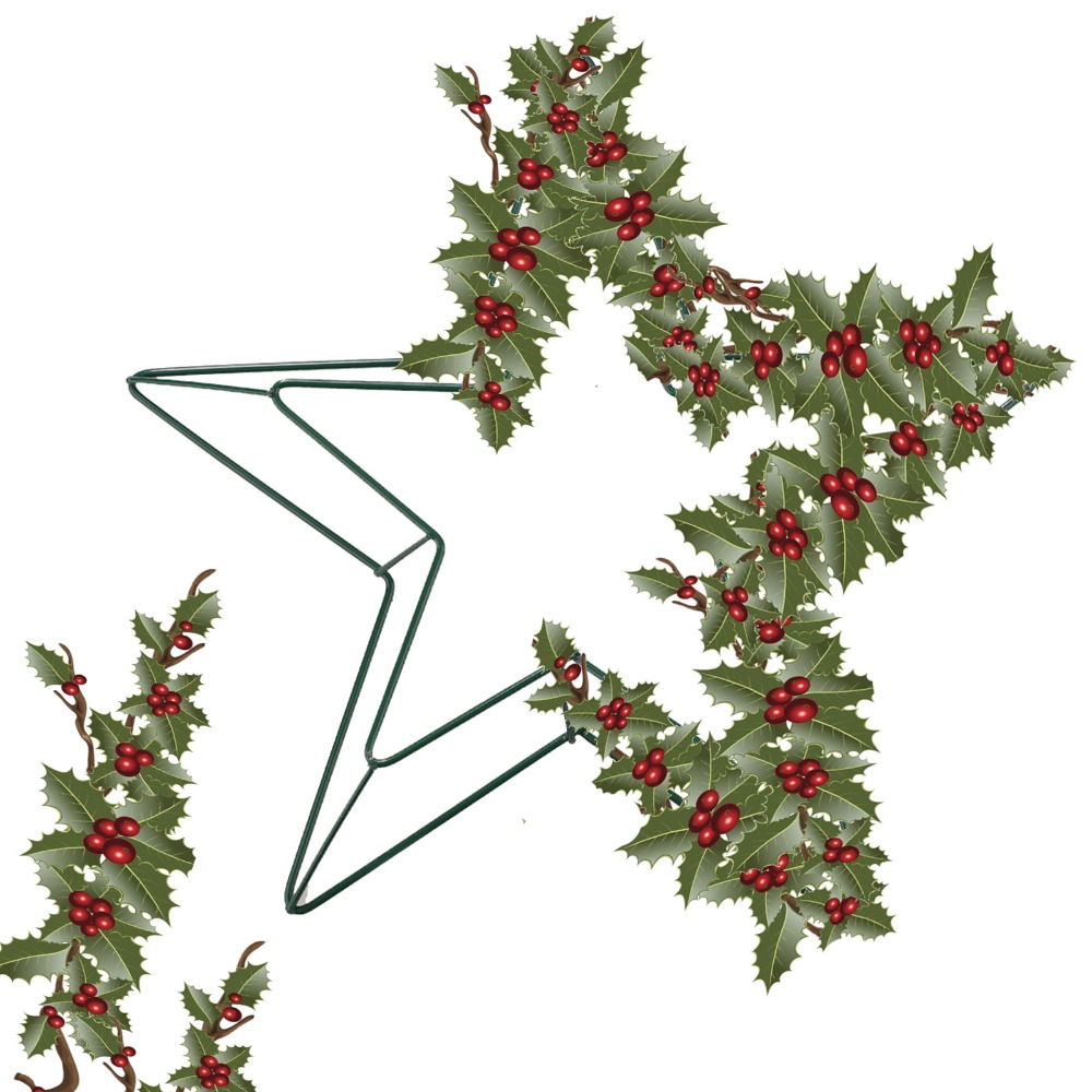 Armação de Metal em Formato de - Wreath Form Wire avaliação e preço