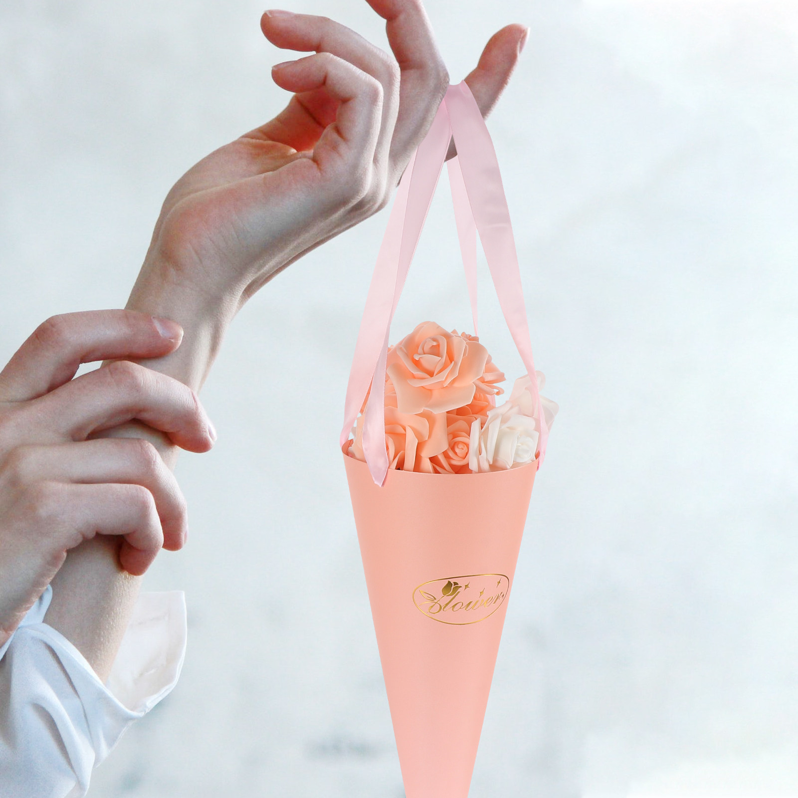 6 Sacolas Elegantes para Buquê - Florist Supply Buckets avaliação e preço
